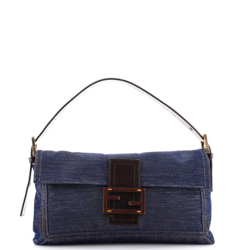 Fendi Convertible Baguette Bag Velvet Medium