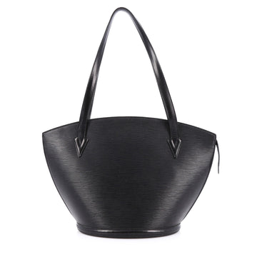 Louis Vuitton Saint Jacques Handbag Epi Leather GM black