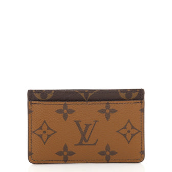 Louis Vuitton Card Holder Reverse Monogram Canvas