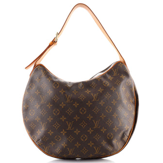 Louis Vuitton Croissant Handbag Monogram Canvas GM