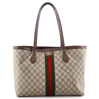 Gucci Ophidia Shopping Tote GG Coated Canvas Medium