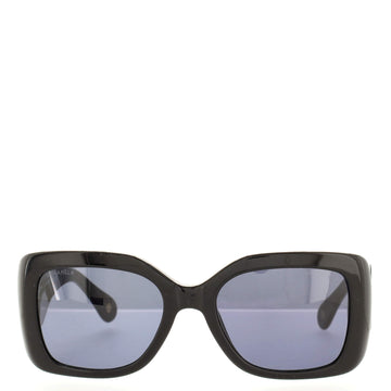 Chanel Square Sunglasses Quilted Acetate
