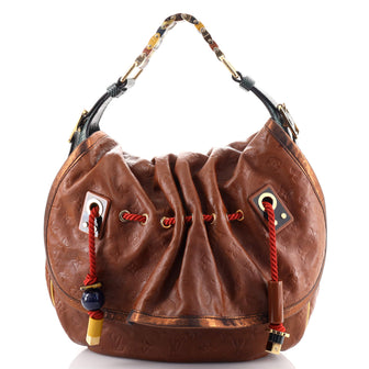 Louis Vuitton Kalahari Handbag Limited Edition Monogram Epices GM