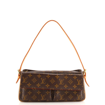 Louis Vuitton Viva Cite Handbag Monogram Canvas MM