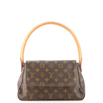 Louis Vuitton Looping Handbag Monogram Canvas Mini