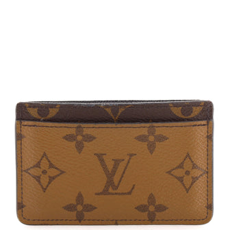 Louis Vuitton Card Holder Reverse Monogram Canvas