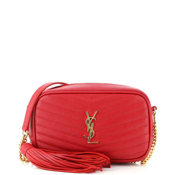 Saint Laurent Lou Camera Bag Matelasse Chevron Leather Mini
