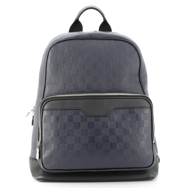 Louis Vuitton Campus Backpack Damier Infini Leather Blue 1592061