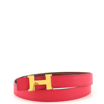 Hermes Constance Reversible Belt Leather Thin