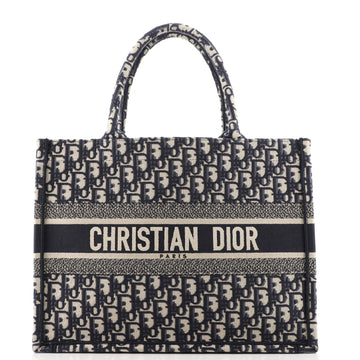 Christian Dior Book Tote Oblique Canvas Medium