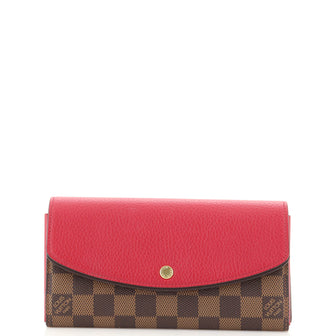 Louis Vuitton Normandy Wallet Damier and Leather