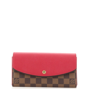 Louis Vuitton Normandy Wallet Damier and Leather