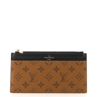 Louis Vuitton Slim Purse Reverse Monogram Canvas