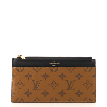 Louis Vuitton Slim Purse Reverse Monogram Canvas