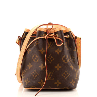 Louis Vuitton Noe Handbag Monogram Canvas Nano