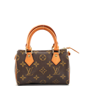 Louis Vuitton Speedy Mini HL Handbag Monogram Canvas