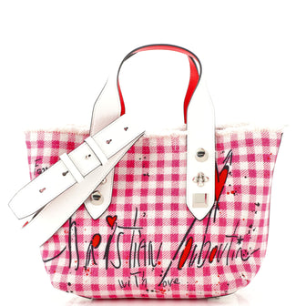 Christian Louboutin Frangibus Tote Printed Canvas Small