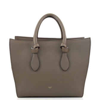 Celine Tie Knot Tote Grainy Leather Small