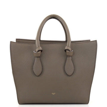 Celine Tie Knot Tote Grainy Leather Small