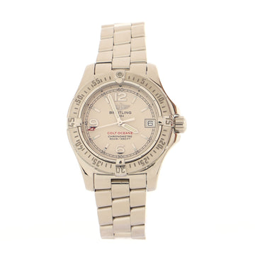 Breitling Colt Oceane Chronometre Quartz Watch Stainless Steel 33