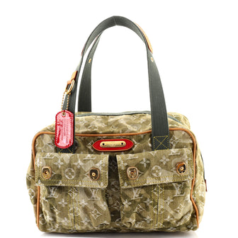 Louis Vuitton Jasmine Handbag Monogramouflage Denim