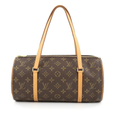 Louis Vuitton Papillon Handbag Monogram Canvas 30 brown