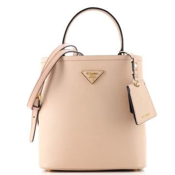 Prada Panier Bucket Bag Saffiano Leather Small