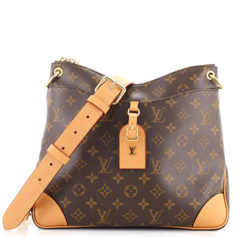 Louis Vuitton Odeon NM Handbag Monogram Canvas with Leather MM