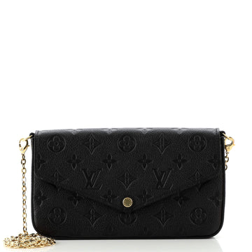 Louis Vuitton Felicie Pochette Monogram Empreinte Leather