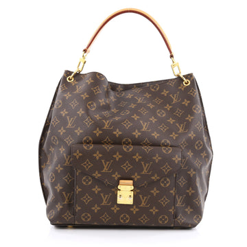 Louis Vuitton Metis Hobo Monogram Canvas brown