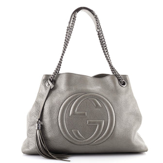 Gucci Soho Chain Strap Shoulder Bag Leather Medium