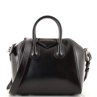 Givenchy Antigona Bag Glazed Leather Mini