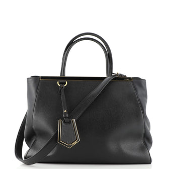 Fendi 2Jours Bag Leather Medium