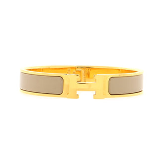 Hermes Clic H Bracelet Enamel Narrow