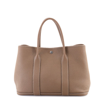 Hermes Garden Party Tote Leather 36