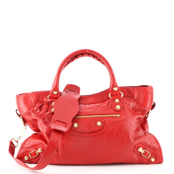 Balenciaga City Giant Studs Bag Leather Medium