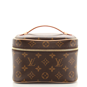 Louis Vuitton Nice Vanity Bag Cosmetic Case(Brown)