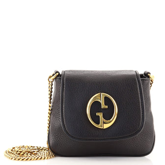 Gucci 1973 Chain Shoulder Bag Leather Small