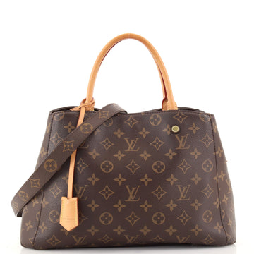 Louis Vuitton Montaigne Handbag Monogram Canvas MM