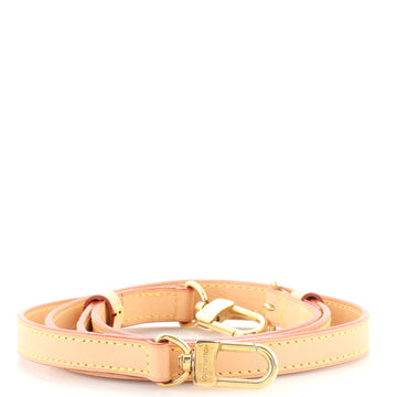 Louis Vuitton Adjustable Shoulder Strap Vachetta Leather 12mm