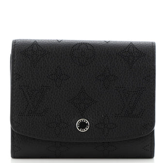 Louis Vuitton Compact Iris Wallet NM Mahina Leather