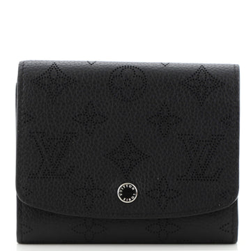 Louis Vuitton Compact Iris Wallet NM Mahina Leather