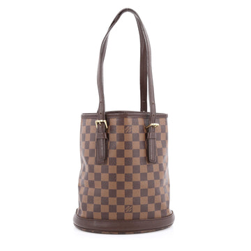 Louis Vuitton Marais Bucket Bag Damier brown