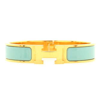 Hermes Clic H Bracelet Enamel Narrow