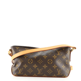 Louis Vuitton Trotteur Handbag Monogram Canvas