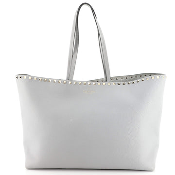 Valentino Rockstud Shopper Tote Leather Large