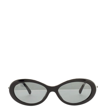 Chanel Pearl Oval Shape Sunglasses Acetate