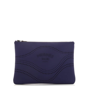 Hermes Waves Neobain Case Perforated Neoprene Medium