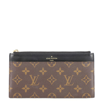 Louis Vuitton Slim Purse Monogram Canvas
