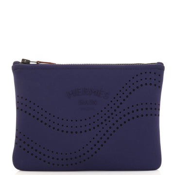 Hermes Waves Neobain Case Perforated Neoprene Small